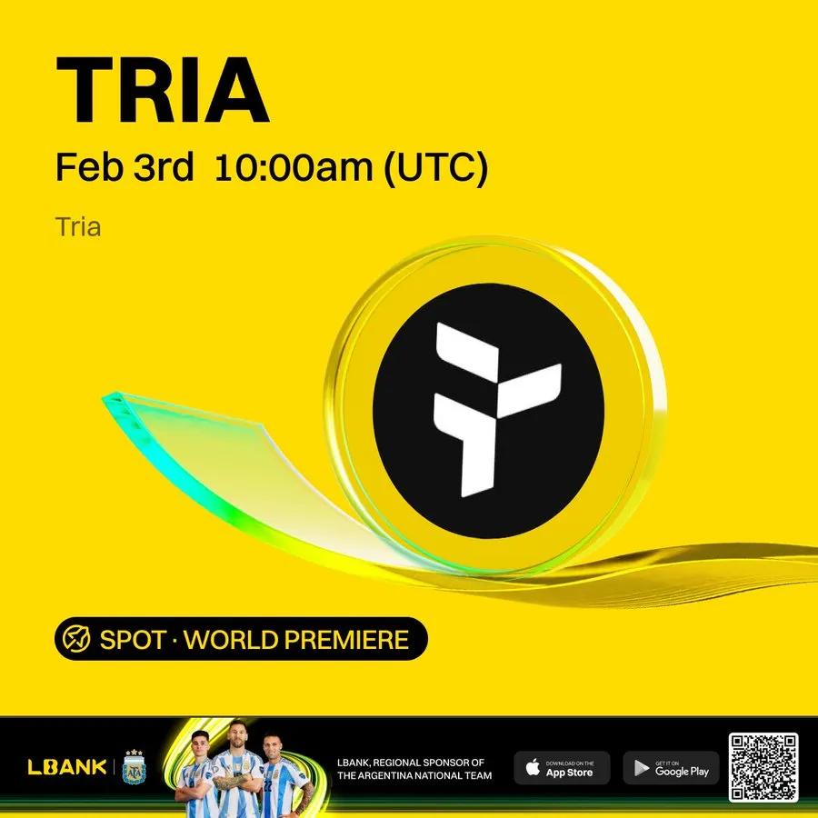 tria listing announcement