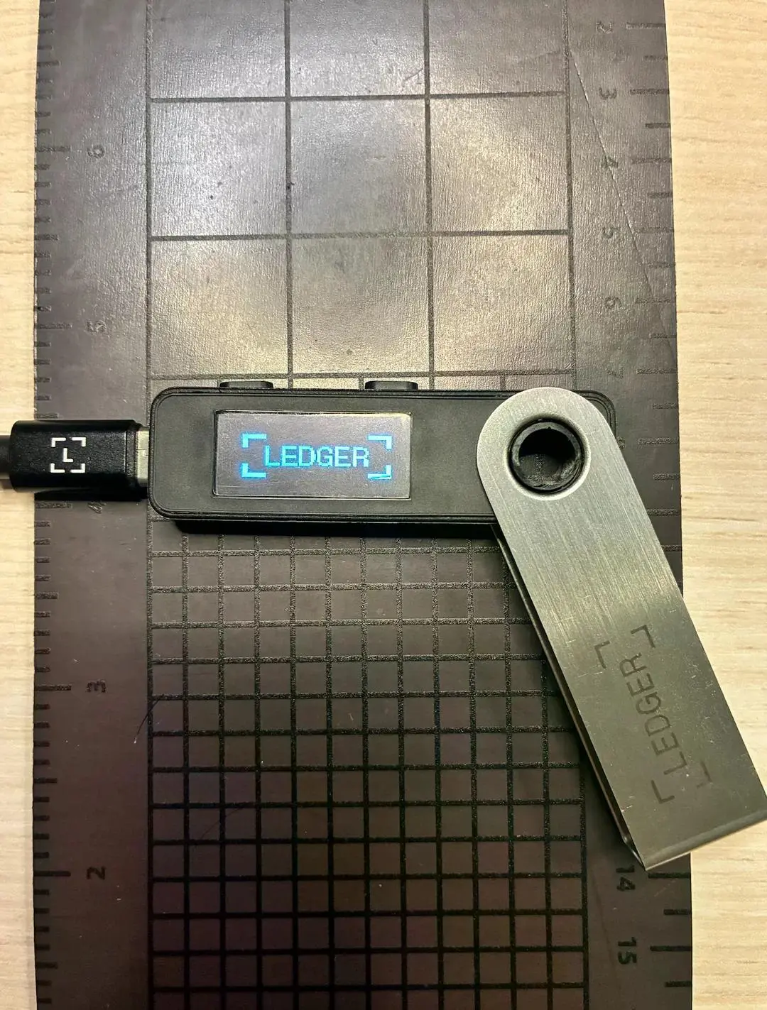 Pekeng Ledger device.